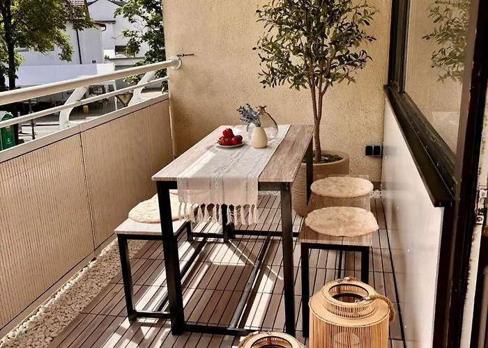 Stylish With Beautiful Terrace Near Audi Apartment Ingolstadt
